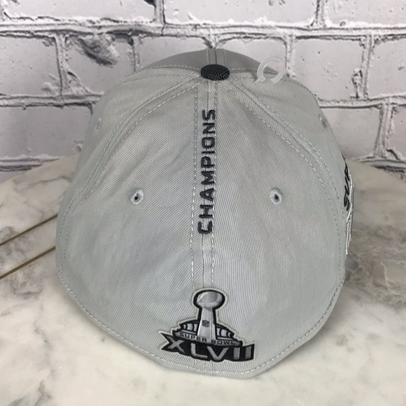 New Era NFL Baltimore Ravens Men’s 2012 Super Bowl Champions Stretch Fit Cap S/M - Picture 6 of 15